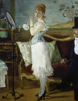 Edouard Manet, Nana, Painting on canvas