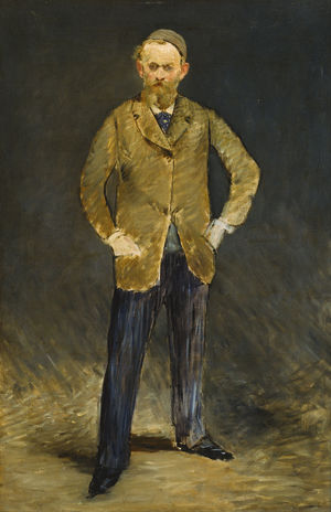 Edouard Manet, Self-Portrait, Edouard Manet, Painting on canvas