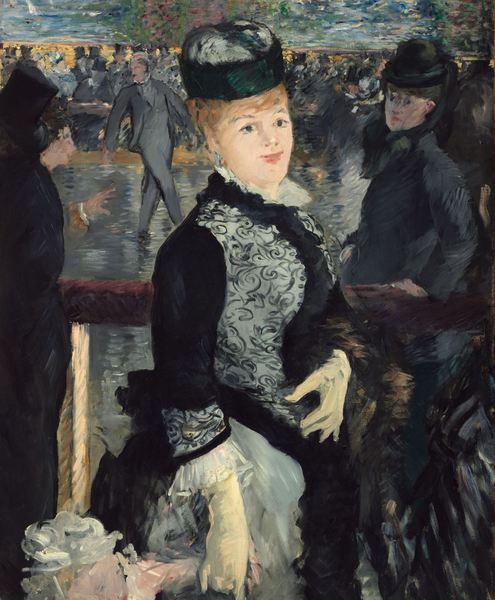 Skating. The painting by Edouard Manet