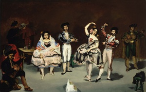 Edouard Manet, Spanish Ballet, Painting on canvas