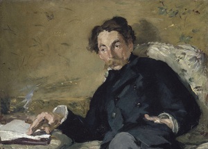 Edouard Manet, Stephane Mallarme, Painting on canvas