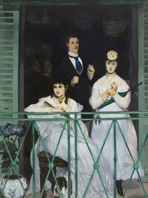 Edouard Manet, The Balcony, Painting on canvas