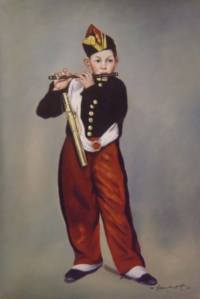 The Fifer. The painting by Edouard Manet