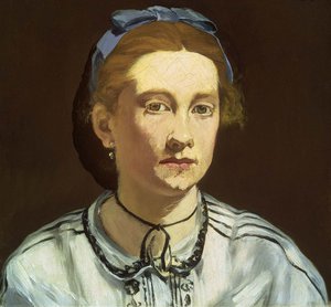 Edouard Manet, Victorine Meurent, Painting on canvas