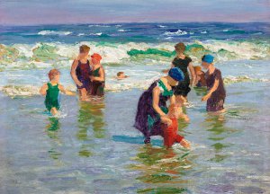 Reproduction oil paintings - Edward Henry Potthast - Bathers
