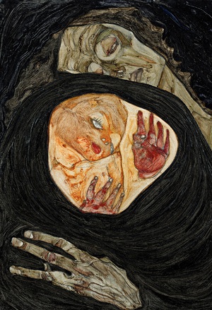Reproduction oil paintings - Egon Schiele - Dead Mother I