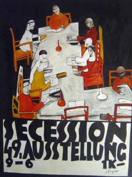 Forty-Ninth Secession. The painting by Egon Schiele