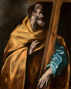 El Greco, Apostle Saint Philip, Painting on canvas