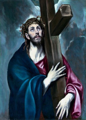 Jesus Christ Carrying the Cross Art Reproduction