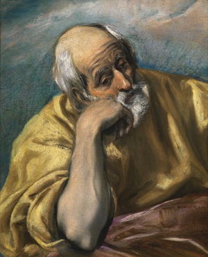 El Greco, Saint Joseph, Painting on canvas