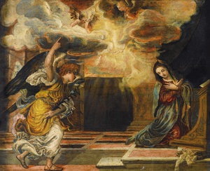 El Greco, The Annunciation 3, Art Reproduction