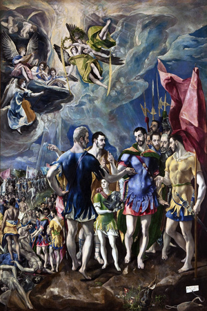 El Greco, The Martyrdom of St Maurice, Art Reproduction