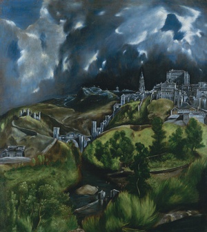 El Greco, The View of Toledo, Art Reproduction
