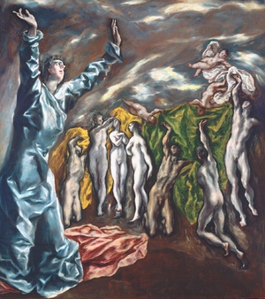 El Greco, The Vision of Saint John, Art Reproduction