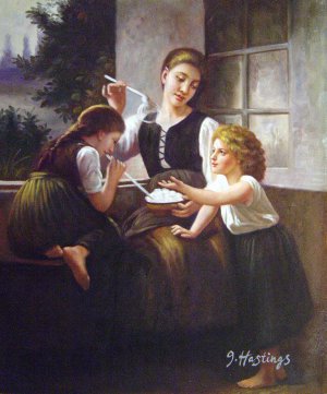 Reproduction oil paintings - Elizabeth Jane Gardner Bouguereau - Bubbles