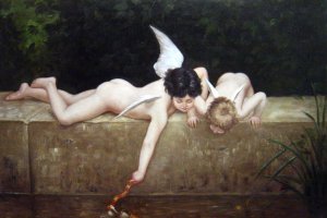 Reproduction oil paintings - Emile Munier - The Rescue
