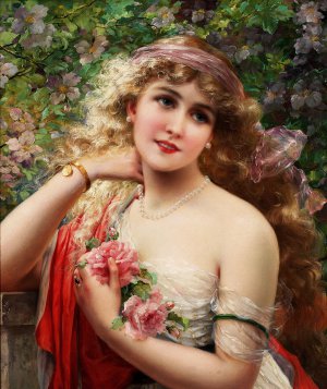 Reproduction oil paintings - Emile Vernon - Spring