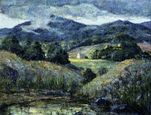 Ernest Lawson, Approaching Storm, Art Reproduction