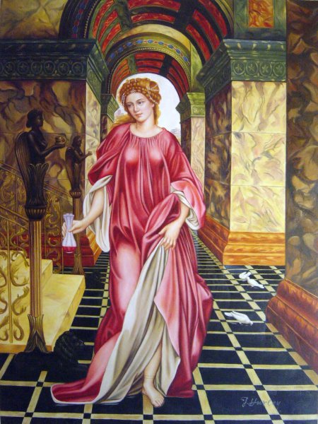 Medea. The painting by Evelyn De Morgan
