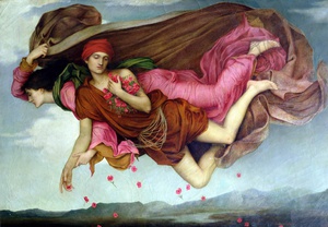 Evelyn De Morgan, Night and Sleep, Painting on canvas