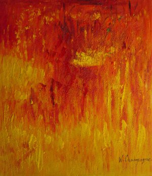 Our Originals, Fire Abstract, Painting on canvas