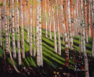 Our Originals, Forest Trees, Painting on canvas