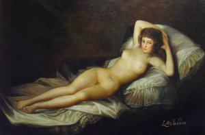 Francisco de Goya, Nude Maja, Painting on canvas