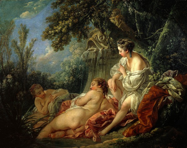 The Four Seasons, Summer . The painting by Francois Boucher