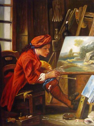 The Painter In His Studio