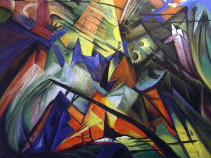 Franz Marc, A Tyrol, Painting on canvas