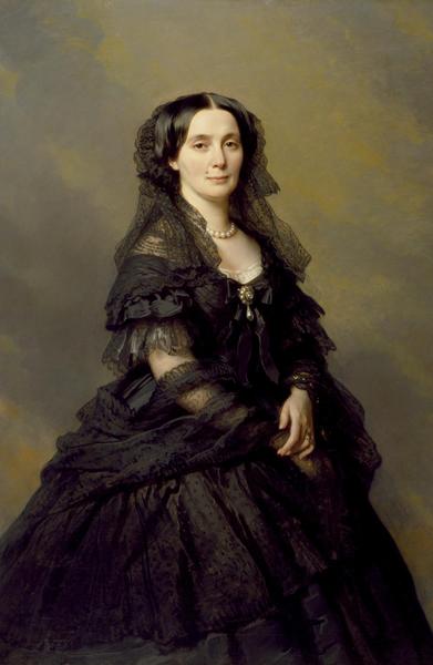 Princess Kotschoubey. The painting by Franz Xavier Winterhalter