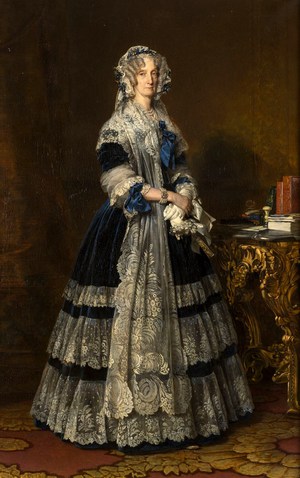Franz Xavier Winterhalter, Queen Marie Amelie, Art Reproduction