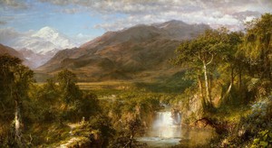 Reproduction oil paintings - Frederic Edwin Church - At the Heart of the Andes