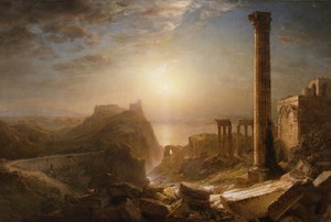Frederic Edwin Church, Syria by the Sea, Painting on canvas