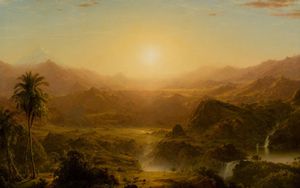 Reproduction oil paintings - Frederic Edwin Church - The Andes of Ecuador