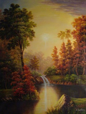 Frederic Edwin Church, The Autumn Scene, Painting on canvas