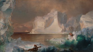 Frederic Edwin Church, The Icebergs, Art Reproduction