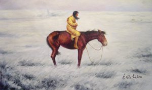 Reproduction oil paintings - Frederic Remington - The Herd Boy