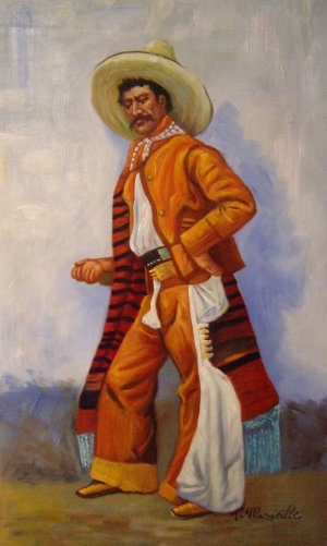 Frederic Remington, Vaquero, Painting on canvas