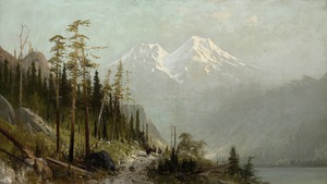 Frederick Ferdinand Schafer, Mount Shasta, Painting on canvas