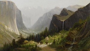 Reproduction oil paintings - Frederick Ferdinand Schafer - Yosemite Valley, California