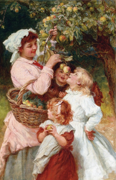 Bob Apple. The painting by Frederick Morgan