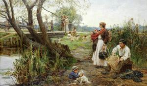 Reproduction oil paintings - Frederick Morgan - Not of the Fold
