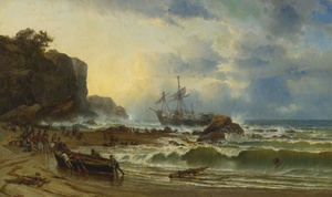 Famous paintings of Ships: No Lives Lost