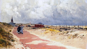 Reproduction oil paintings - Frederik Hendrik Kaemmerer - View of Scheveningen