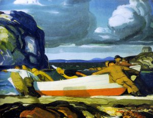 George Bellows, An American Spectator, Art Reproduction