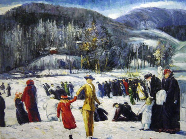 Love Of Winter. The painting by George Bellows