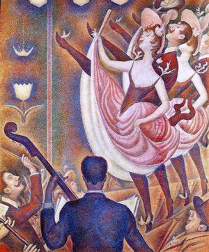 Georges Seurat, Performance of Chahut, Art Reproduction