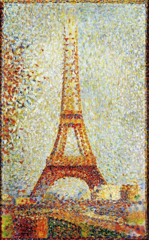Georges Seurat, The Eiffel Tower, Art Reproduction