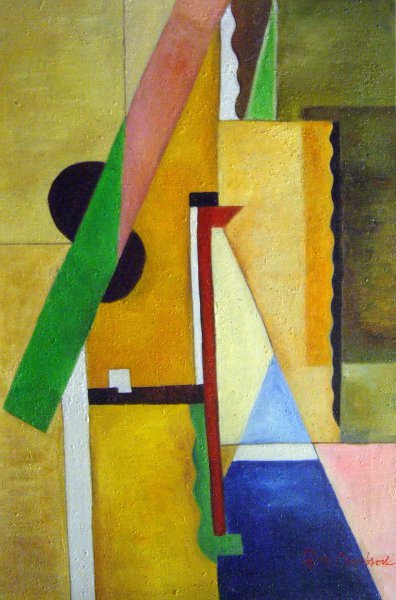 Geometrical Composition. The painting by Georges Valmier